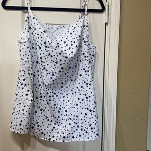Star printed camisole